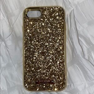 Gold Kate Spade Case